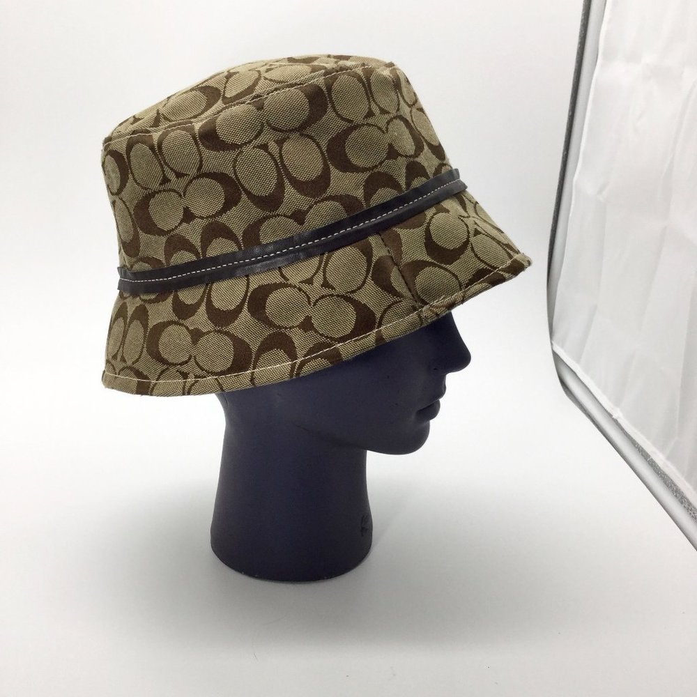 Coach Signature C Bucket Hat Tan/Brown